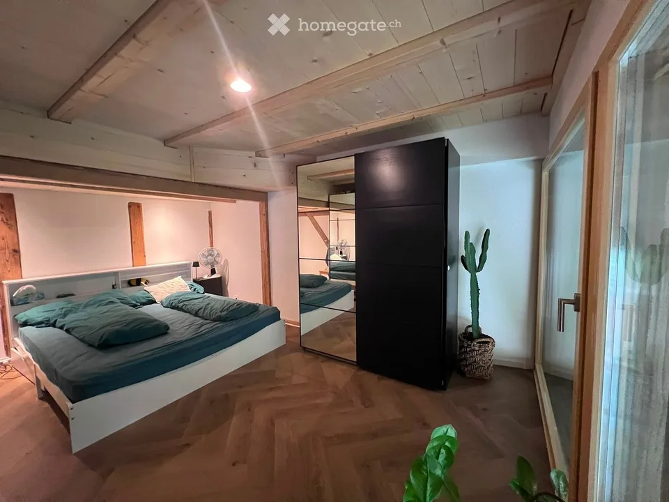 Unique rental apartment in a quiet environment