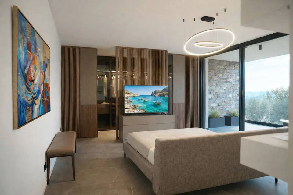 Luxus-Villa mit Infinity-Pool und Meerblick in Ligurien