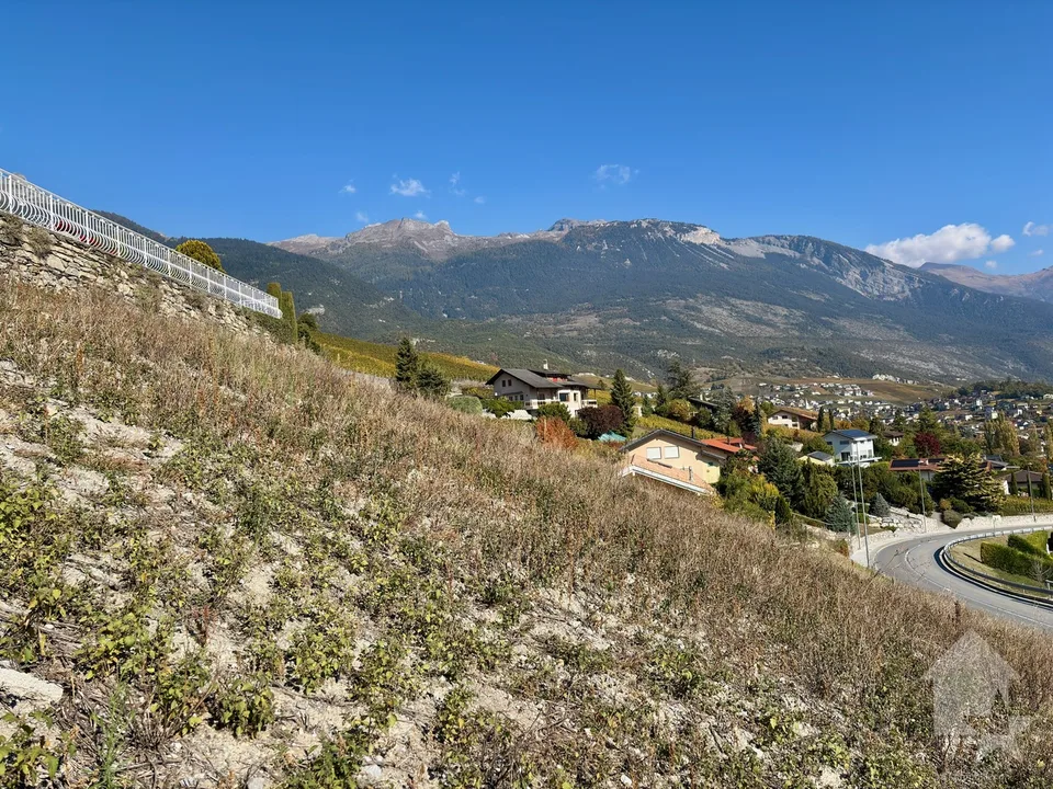Parcelle équipée avec vue panoramique