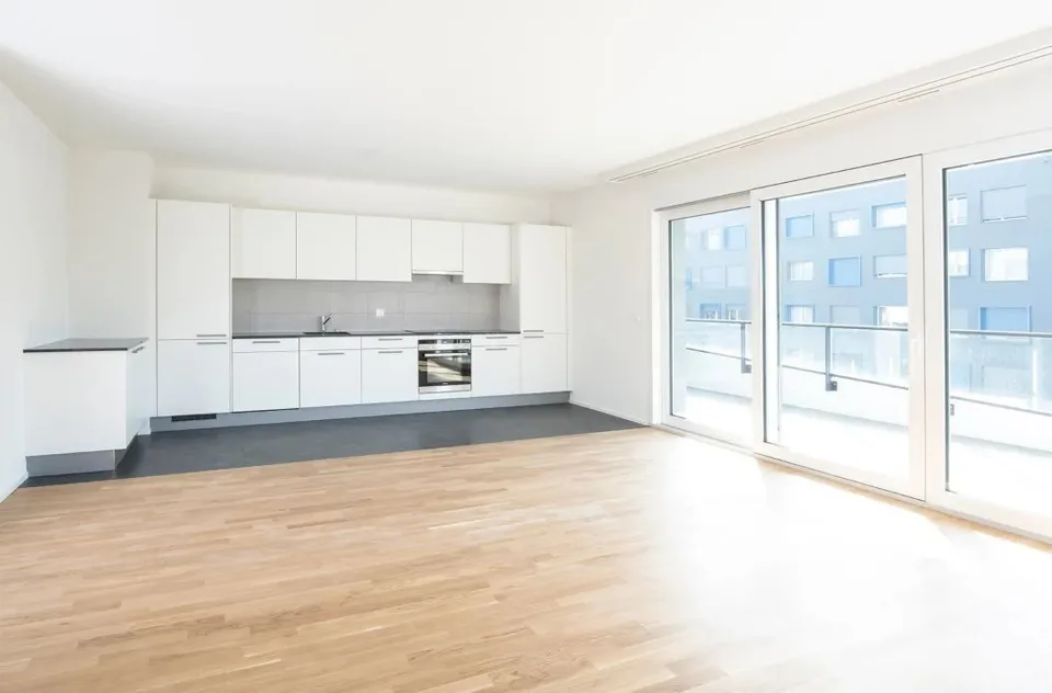 Sehr schönes 4-Zimmer-Apartment in einem neuen Gebäude in Lancy (/!\ Bedingungen HM)