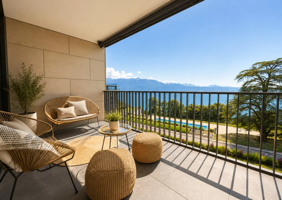 4,5-Zimmer-Wohnung MIT ATemberaubendem Blick MOBILIERT