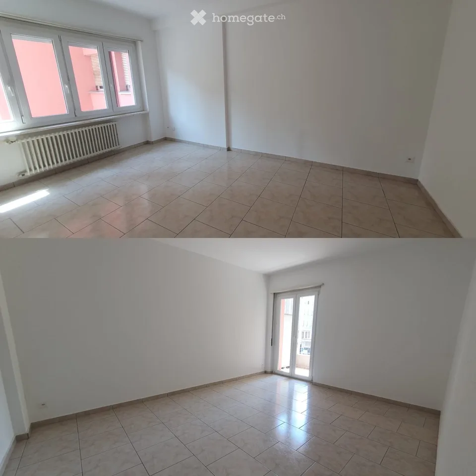 Location d'un appartement de 2,5 pièces complètement rénové
