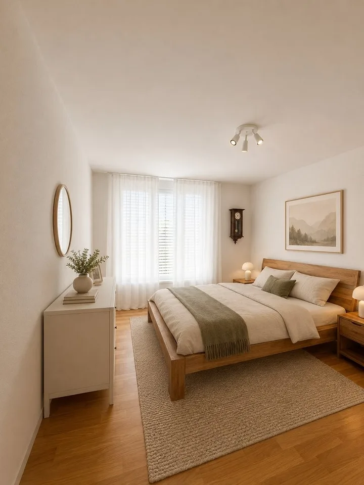 Appartamento attraente di 4,5 locali con due bagni e ampio balcone
