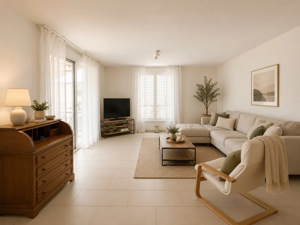 Appartamento attraente di 4,5 locali con due bagni e ampio balcone