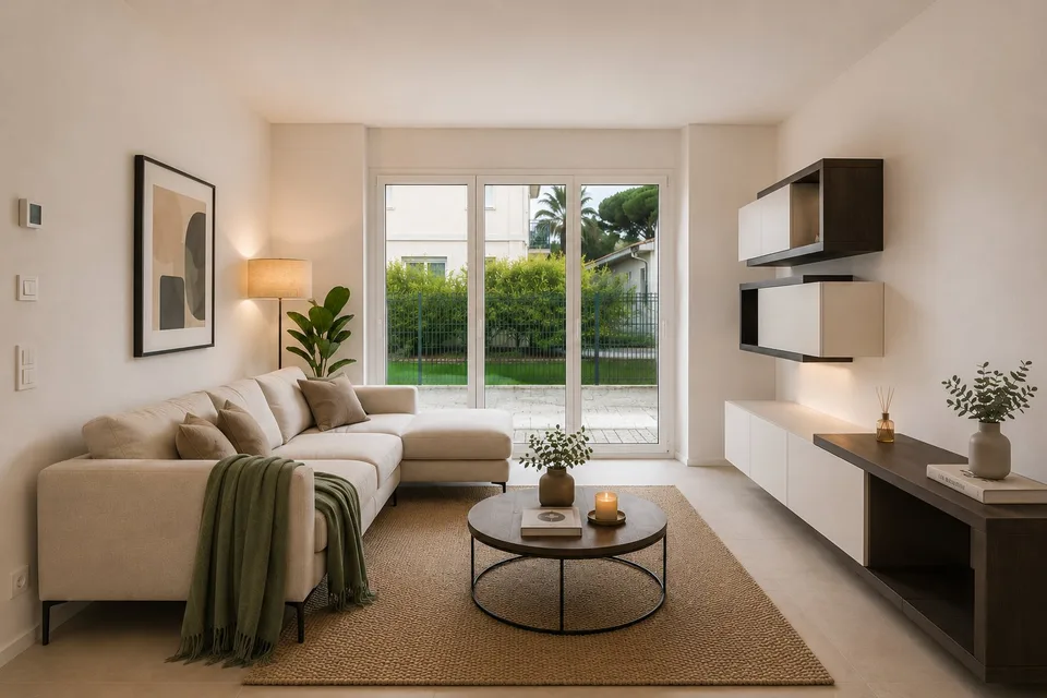 NUOVO 4.5 LOCALI CON GIARDINO PRIVATO IN ELEGANTE RESIDENZA