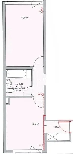Bright office ideal opposite the train station in Sion – Avenue du France 8