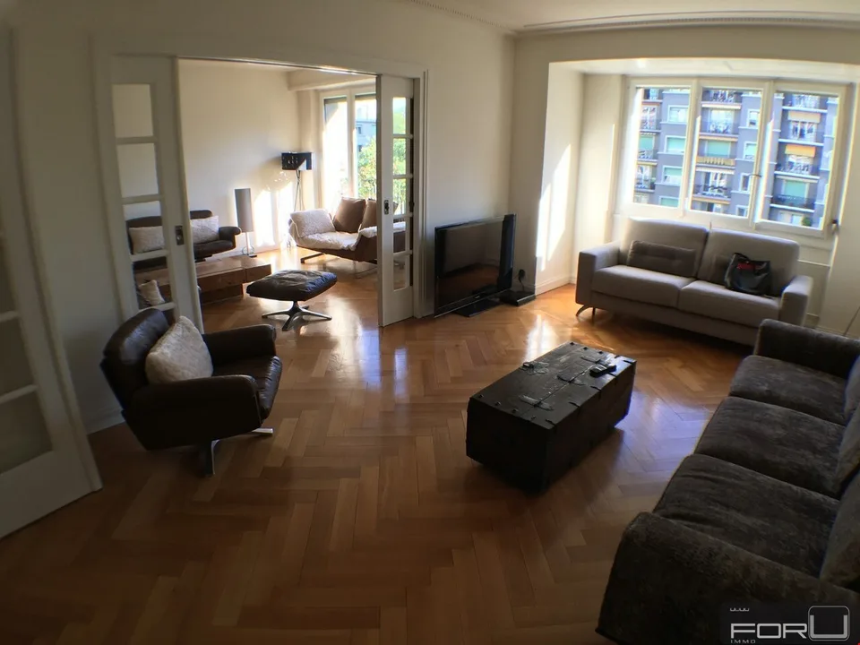 Schönes 5-Zimmer-Apartment in Eaux-Vives