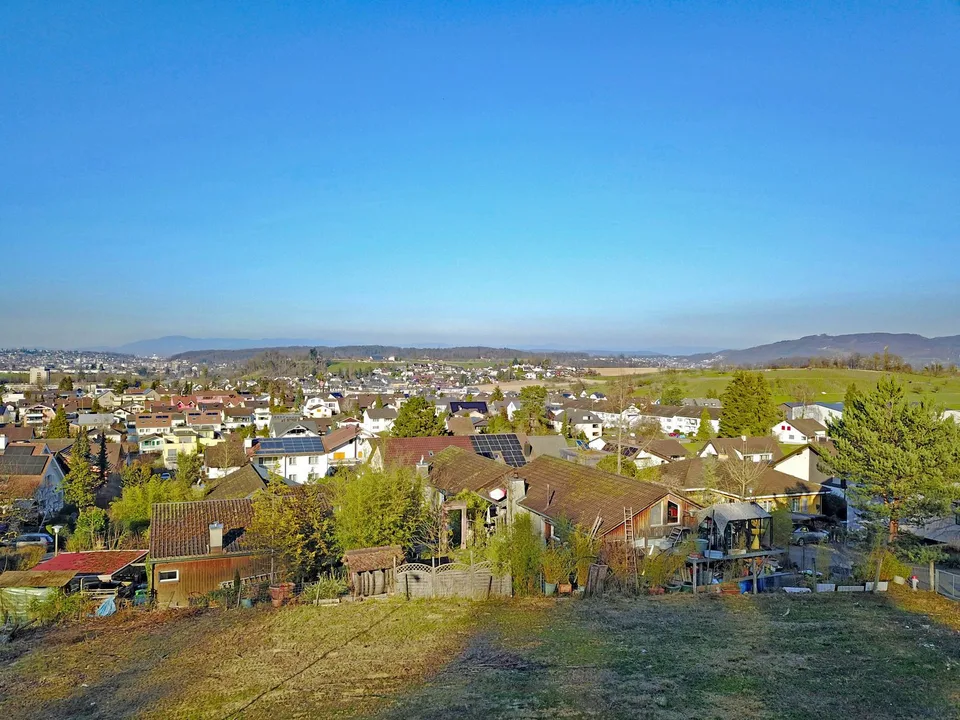 Verkauf von Bauland mit Weitsicht