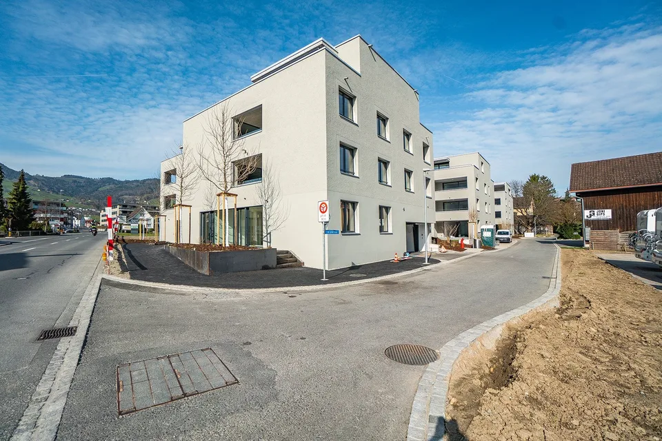 Place de parking en sous-sol dans une construction moderne