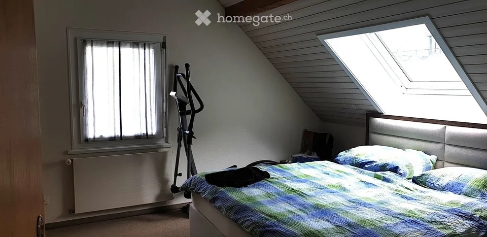 Charmant appartement maisonnette 4.5 pièces avec vue sur le lac à Staad SG