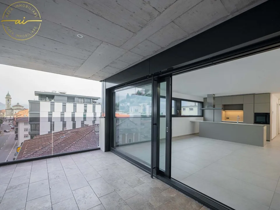 Moderne 2.5-Zimmer-Wohnung mit hochwertigen Ausstattungen in Locarno