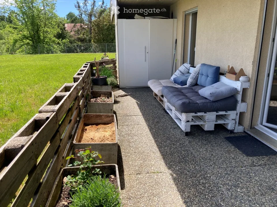 Appartement avec terrasse dans un cadre calme et verdoyant