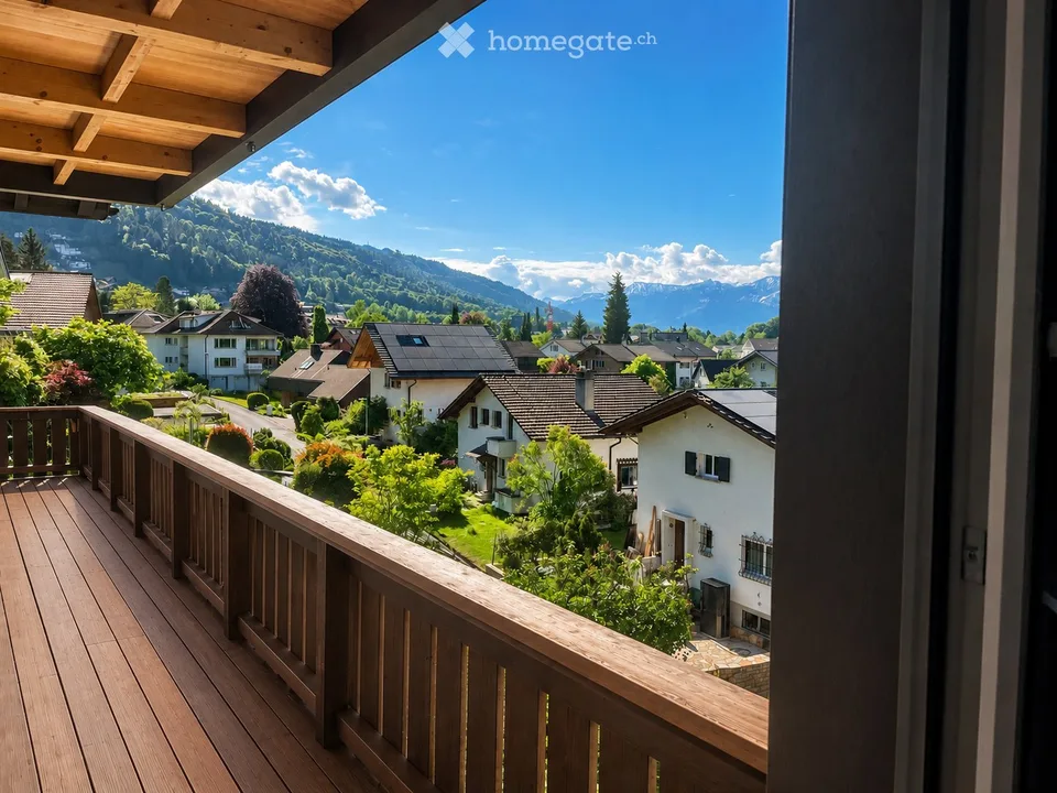 Helle, renovierte 5-Zimmer-Wohnung mit Aussicht