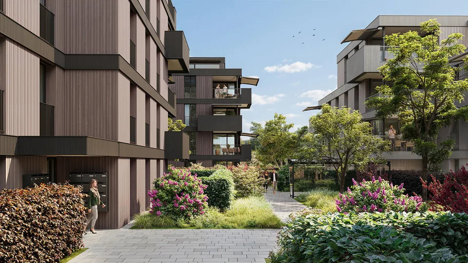 Modern, central, flexible: Your new home at salzhof-süd.ch