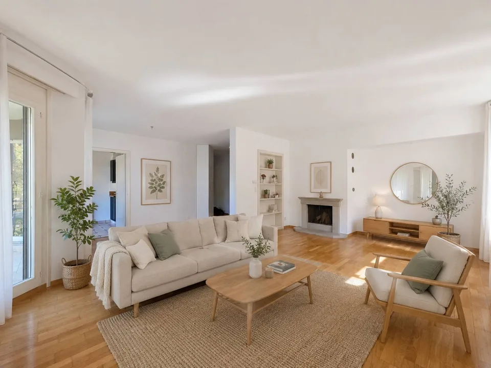 Elegante appartamento familiare di 4.5 locali con camino e loggia