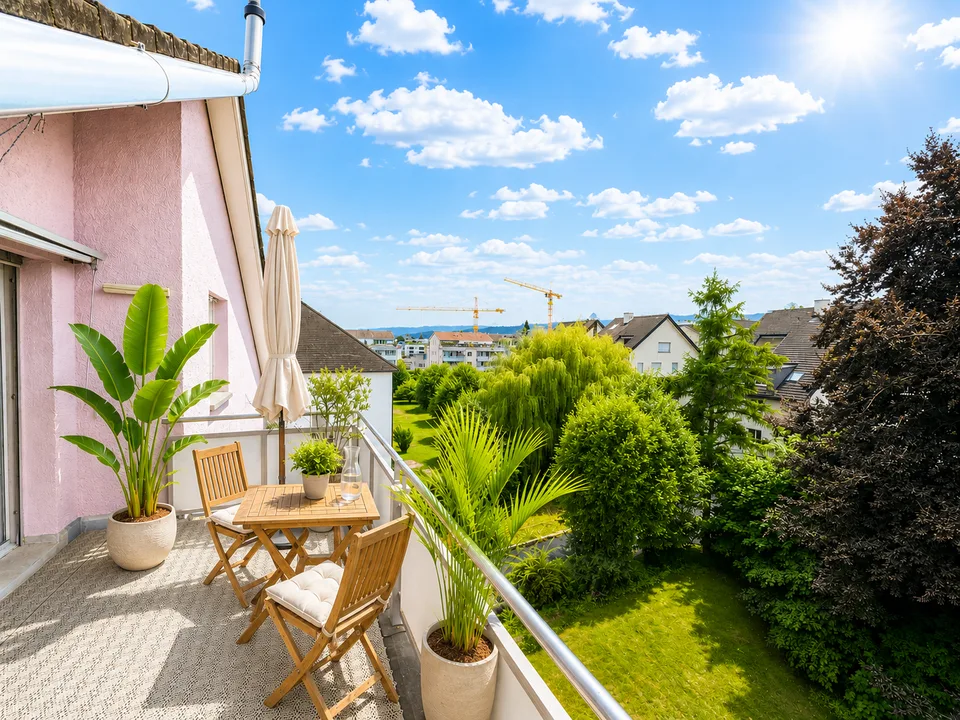 Habiter en première rangée de lac – Appartement attique exclusif de 6,5 pièces avec vue imprenable sur le lac de Constance