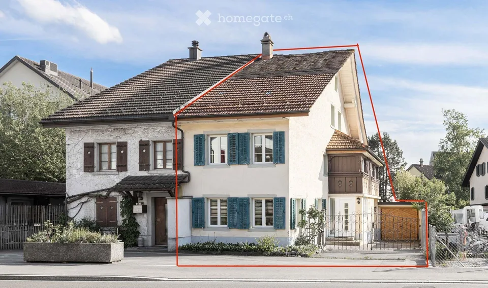 Charmantes 5-Zimmer-Doppeleinfamilienhaus im Herzen von Hinwil
