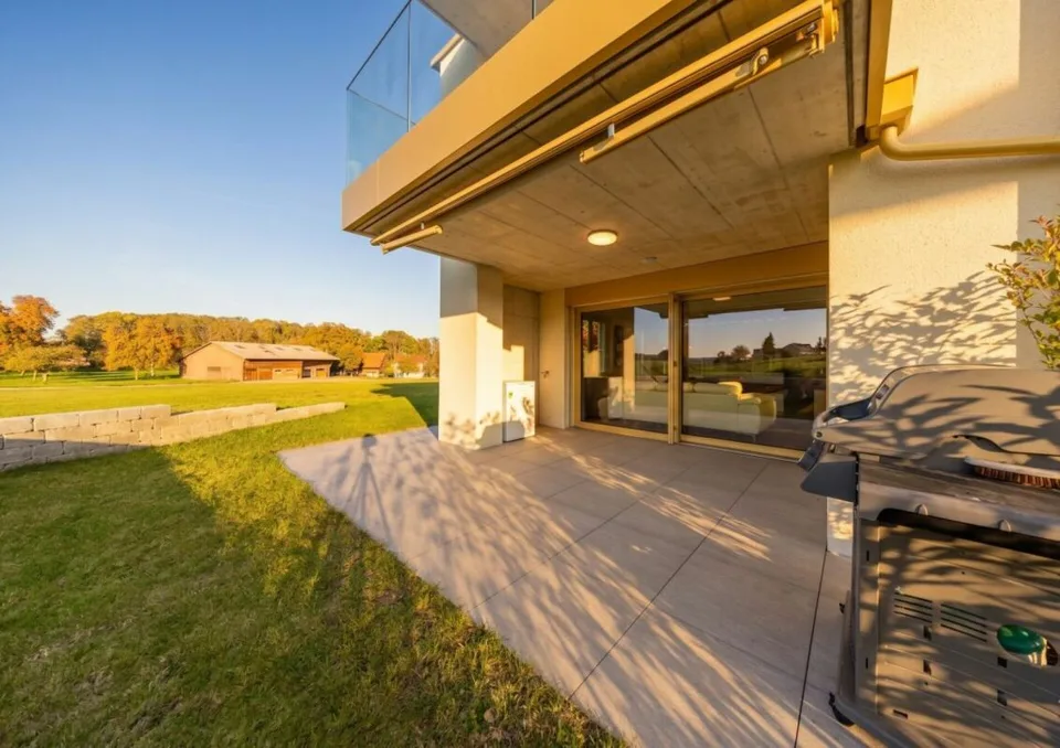 3.5-Zimmer-Gartenwohnung an ruhiger Naturlage
