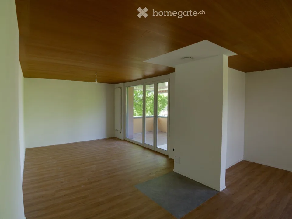Helle 4.5-Zimmer-Wohnung mit Balkon und schöner Aussicht in Buttikon SZ