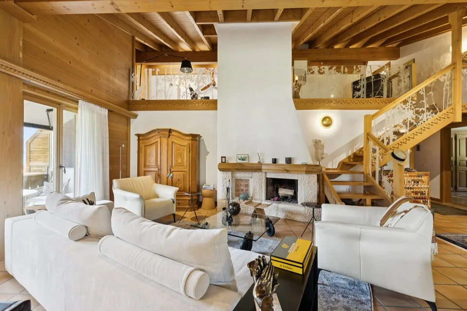 Prächtiges Penthouse in Château d'Oex