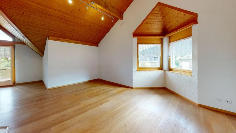 Charming 5.5 room attic apartment