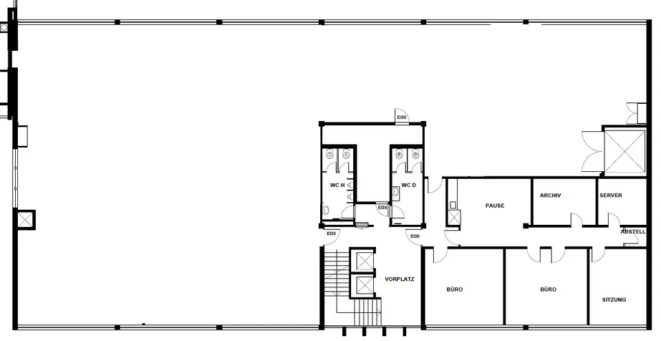 Spazio commerciale o studio con ufficio e area di produzione – foto 12 di 12