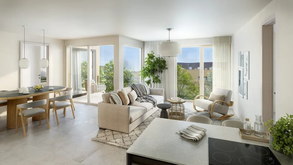 Spacieux appartement de 4.5 pièces avec loggia - Le Landeron