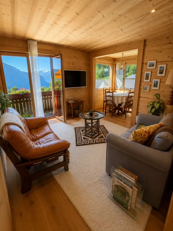 Chalet Bethany - 3.5 Zimmer zur Miete für das ganze Jahr