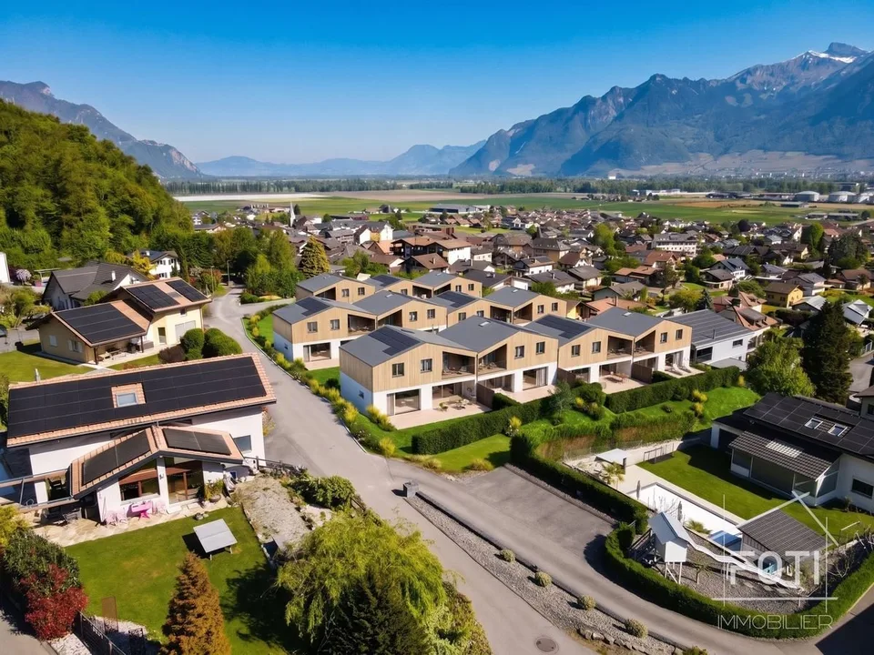 Neue Villa 4,5 Zimmer in Reißenende - Garten, Terrasse und Blick auf Dents-du-Midi - Muraz – Foto 12 von 37