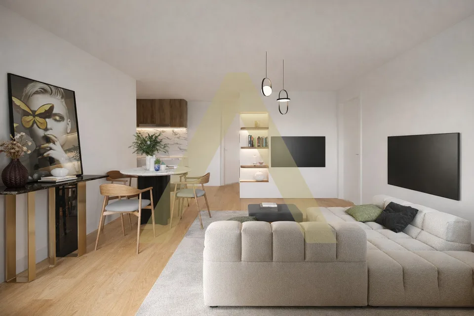 Completely renovated apartment with beautiful garden