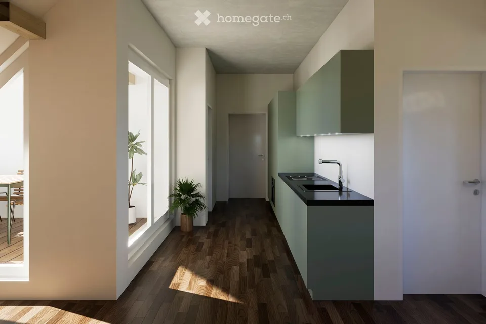Charmante Dachwohnung in ehemaligem Bauernhaus