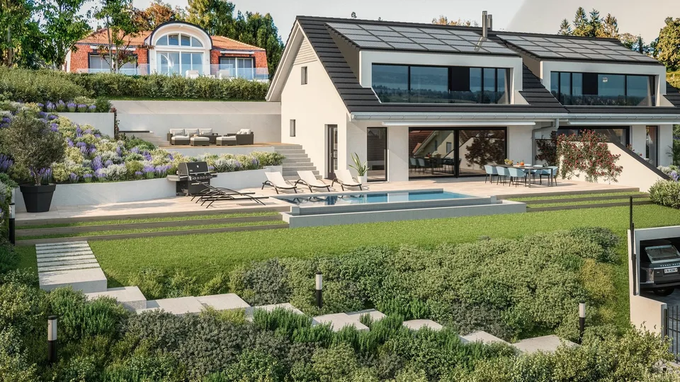 Villa contemporanea di 4.5 locali a Trélex