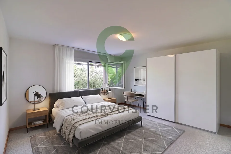 Bello appartamento di 4.5 locali con vista lago e Alpi