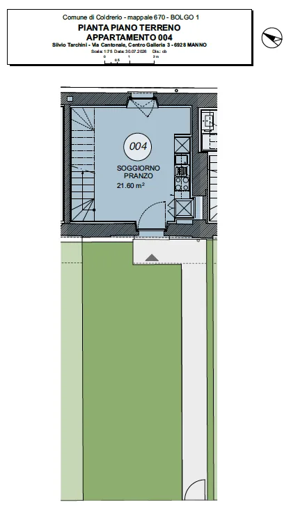 Location d'un appartement duplex lumineux de 55 m² avec jardin