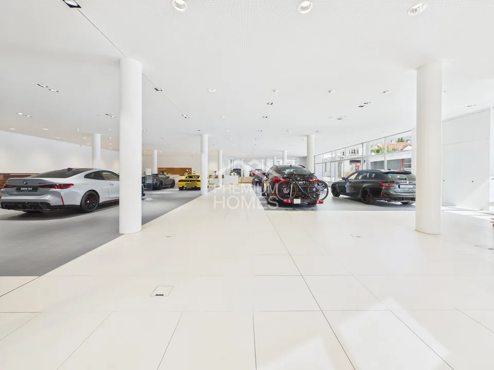 Commercial space with showroom