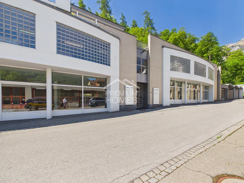 Commercial space with showroom