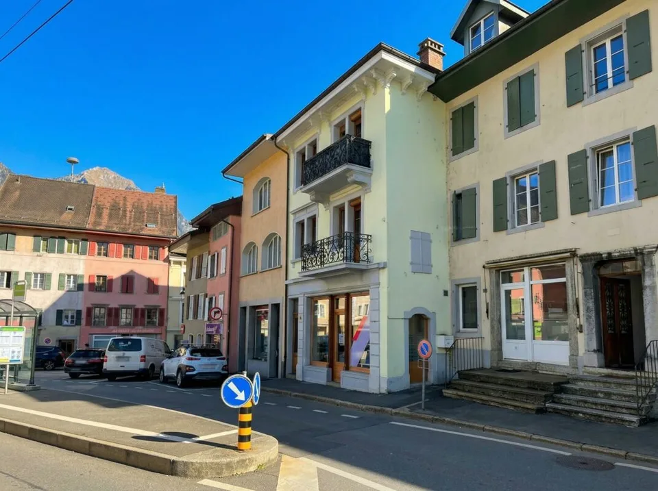 Immeuble de rendement à Bex