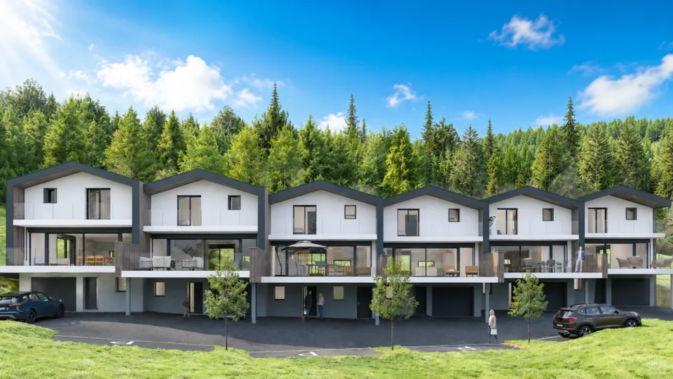 Magnifique villas jumelées à Vex - LOT1