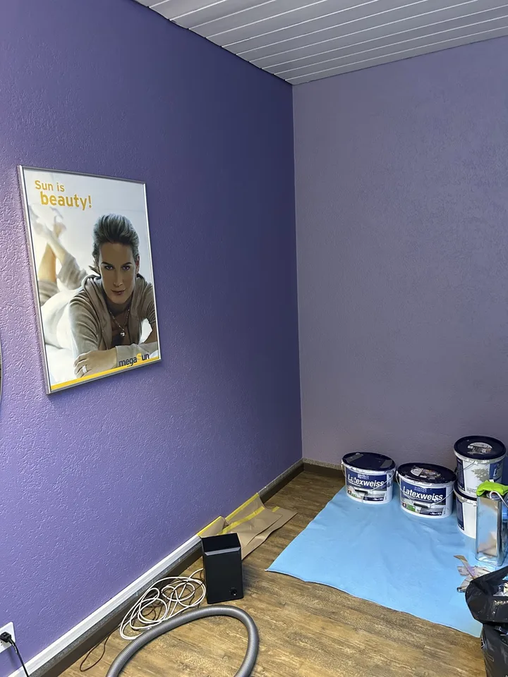Spazio per la pratica in un solarium esistente in subaffitto