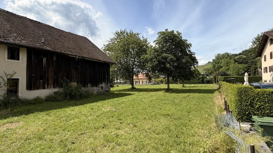 Terrain avec projet à vendre à Bex