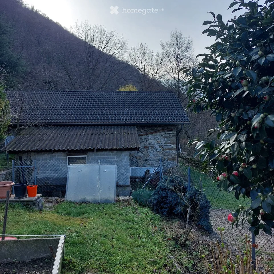 Stall mit landwirtschaftlichem Grundstück