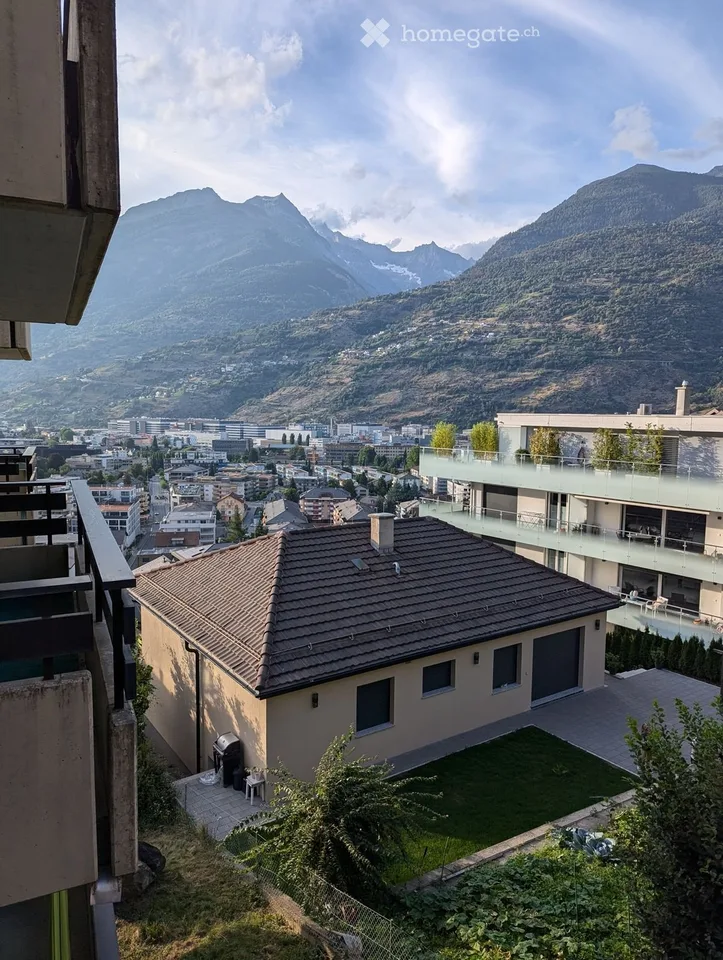 Möblierte/komplett ausgestattete 1.5-Zimmer Wohnung in Visp