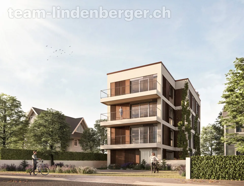 Letzte Wohnung!  5½ Zi.-Maisonettewohnung mit Garten und Parkplatz W1