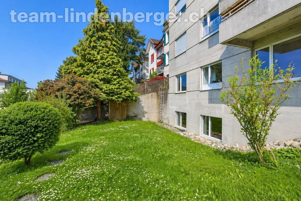 Renovierte 2½ Zi.-Gartenwohnung mit sonnigem Privatgarten – Foto 9 von 12
