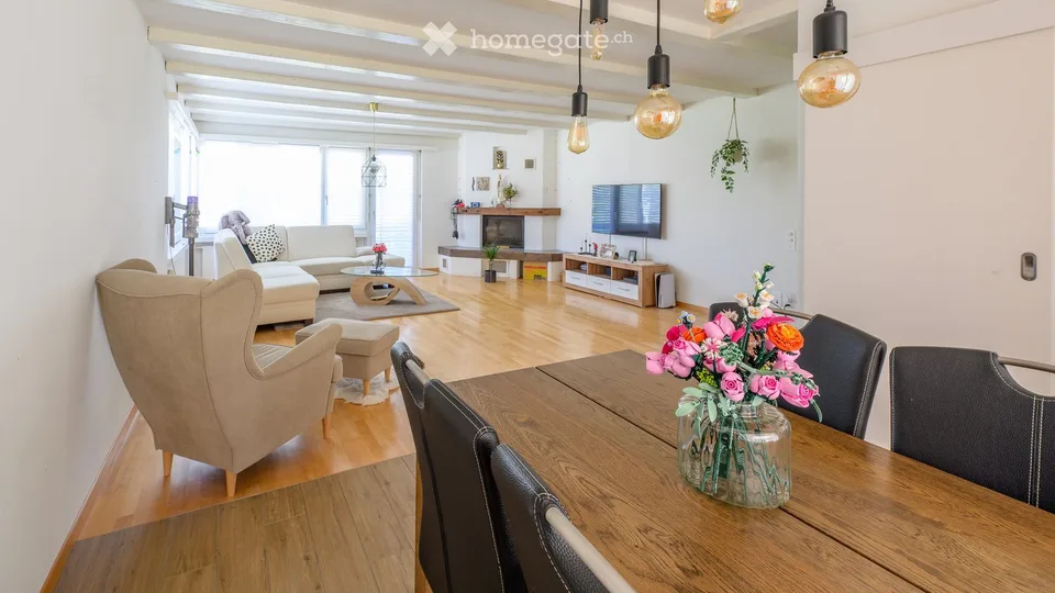 Familienfreundliche 4.5-Zimmer-Garten-Wohnung an ruhiger Lage