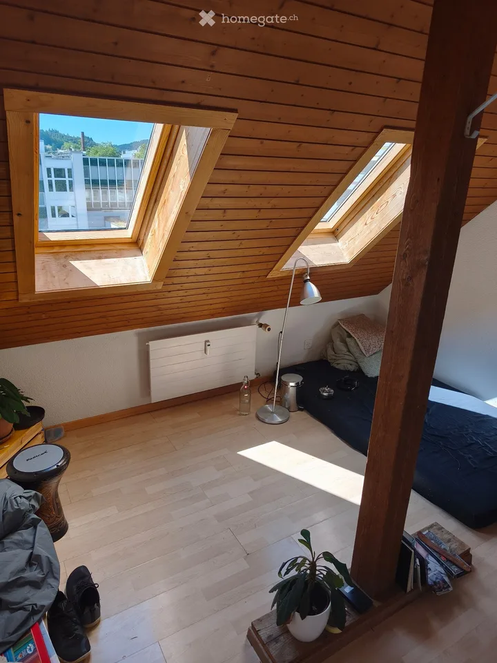 Mansarde/Dachzimmer