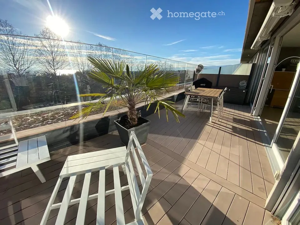 Vacances à Lausanne, bel appartement meublé, luxueux