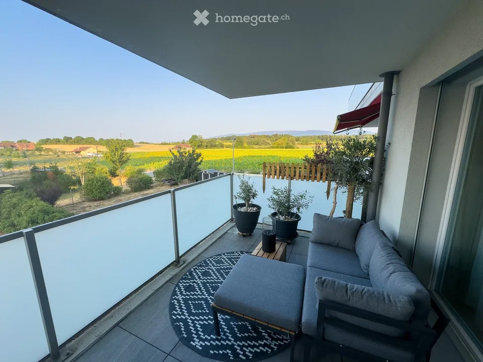 Lumineux 2,5 pièces, 60 m² avec balcon de 20 m²  Cossonay