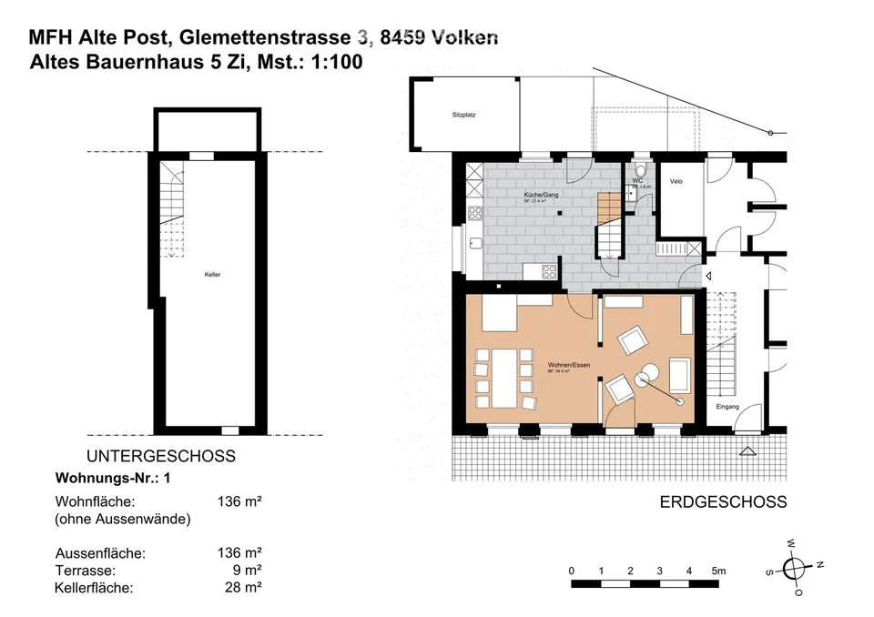 Parte residenziale della fattoria