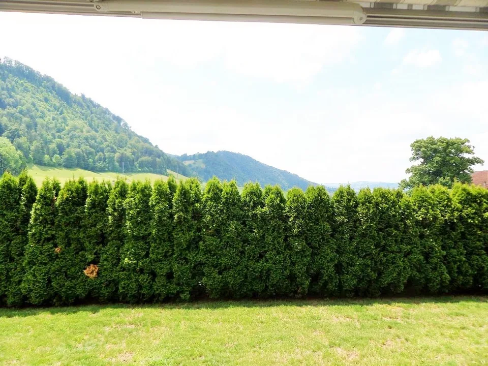 Appartamento con posto a sedere in giardino: di alta qualità e vicino alla città nel popolare quartiere di Lucerna-Littau